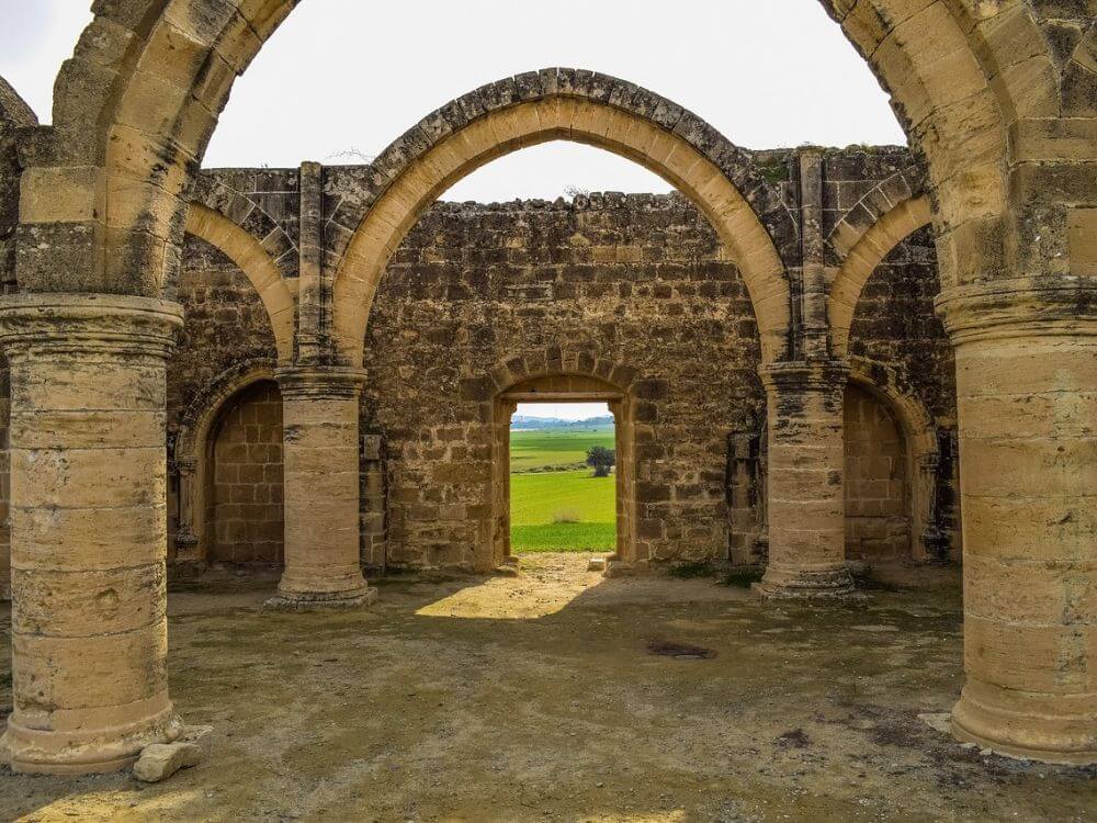 Antické stavby-južný Cyprus