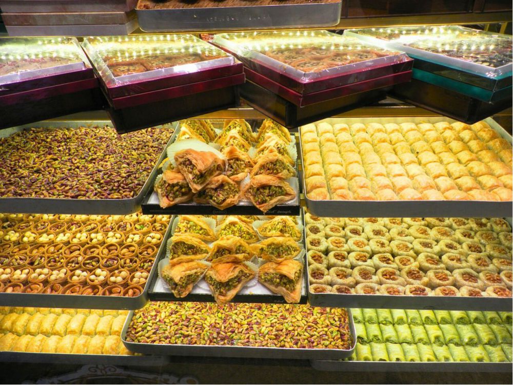 Turecke sladkosti-baklava-Turecko